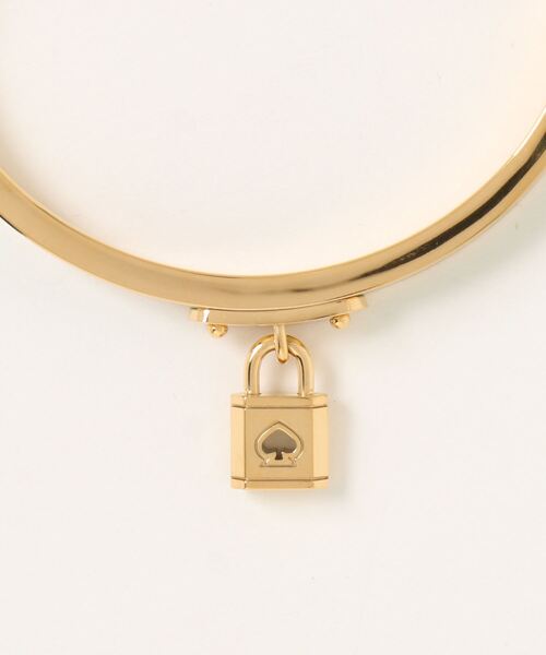 ケイトスペード(kate spade)バングル(ロックアンドスペードチャーム) kate spade new york（ケイトスペード ニューヨーク）の「ロック