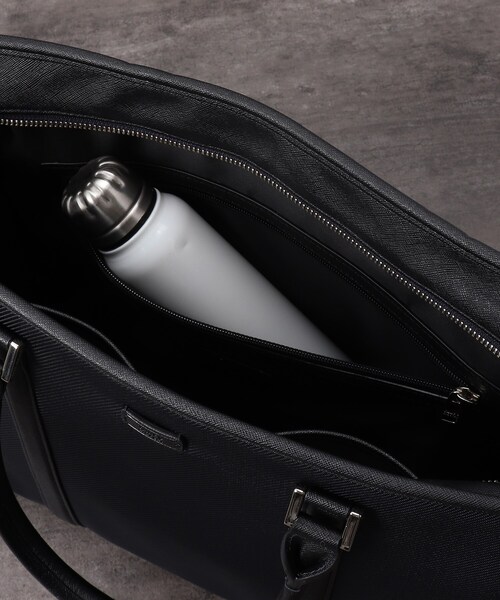 TAKEO KIKUCHI(タケオキクチ)の「◆ツイルナイロン トートバッグ(トートバッグ・メンズ・ブラック/ネイビー・00)」の14枚目の写真