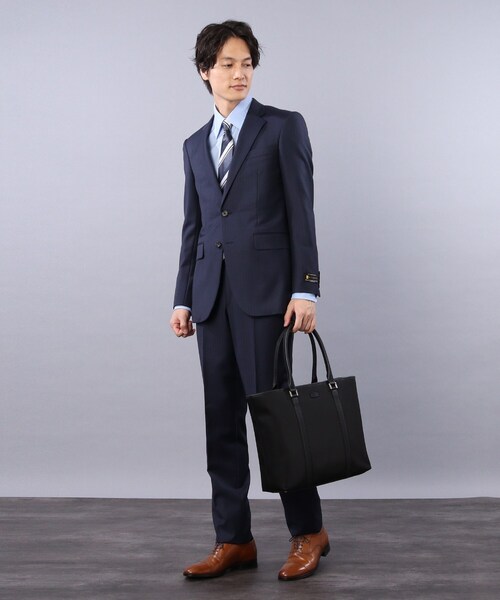 TAKEO KIKUCHI(タケオキクチ)の「◆ツイルナイロン トートバッグ(トートバッグ・メンズ・ブラック/ネイビー・00)」の21枚目の写真