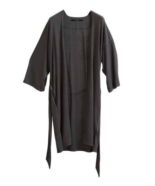 NO ID.（ノーアイディ）の「ボタンレス七分袖カーディガン  