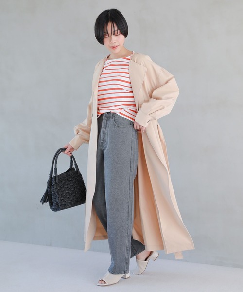 LAKOLE（ラコレ）の「キャンバスミュールサンダル / 265968（サンダル・レディース・ブラック/オフホワイト・MEDIUM/LARGE）」の3枚目の写真