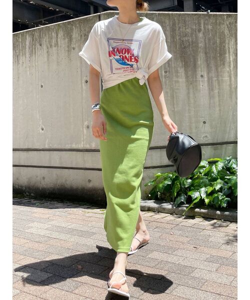 Ungrid(アングリッド)の「アメスリテレコフィットワンピース(ワンピース・レディース・ブラック/グリーン/ブラウン・FREE)」の18枚目の写真