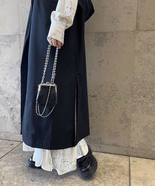 Ezick（エジック）の「モノトーンフラワーワンピース（ワンピース・レディース・ホワイト系その他/ブラック系その他・FREE）」の17枚目の写真