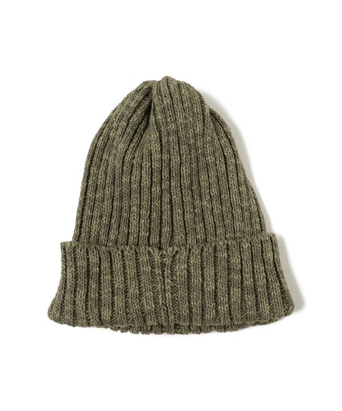 BEAMS PLUS(ビームスプラス)の「BEAMS PLUS / コットン リネン ワッチキャップ(ニットキャップ/ビーニー・メンズ・オフホワイト/オレンジ系その他6/ネイビー/イエロー系その他4/オリーブ/ベージュ/グリーン系その他2/ブラック・ONE SIZE)」の19枚目の写真