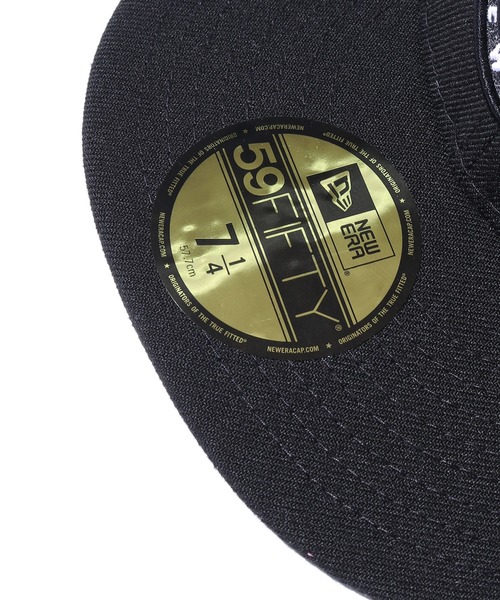 NEW ERA(ニューエラ)の「NEW ERA/ニューエラ NEW ERA×JUST DON コラボ CAP キャップ 59FIFTY(キャップ・メンズ・ブラック系その他/ブラック系その他3/グリーン/ブラック系その他2・7 1/8/7 3/4/7 1/2/7 1/4)」の7枚目の写真