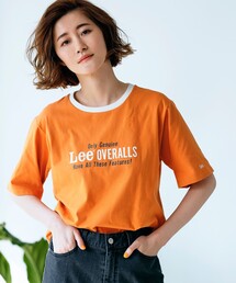 トップス Lee Lee - 【韓国限定デザイン】Lee クロップドTシャツ の通販 by