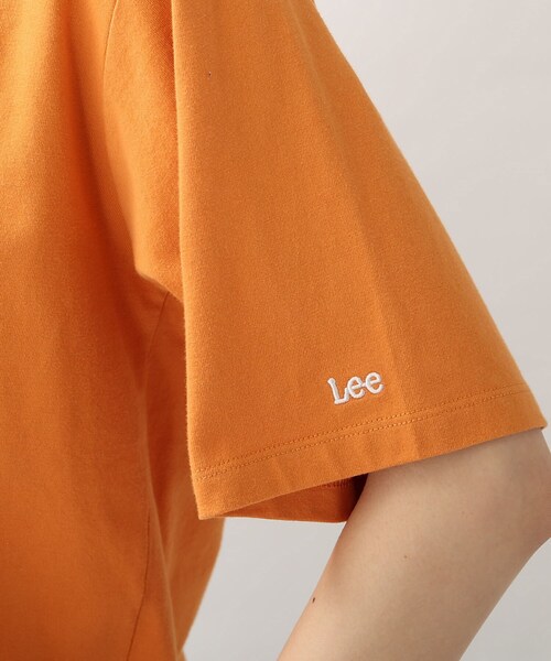 Lee（リー）の「【Lee】別注リンガーTシャツ（Tシャツ/カットソー・レディース・アイボリー/オレンジ/グレー系その他・02/03）」の8枚目の写真
