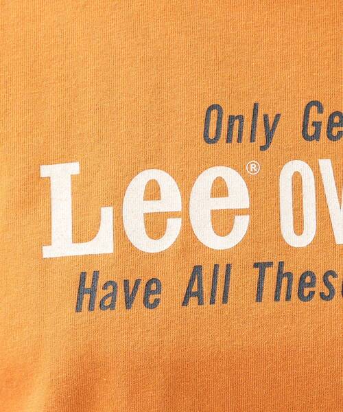 Lee（リー）の「【Lee】別注リンガーTシャツ（Tシャツ/カットソー・レディース・アイボリー/オレンジ/グレー系その他・02/03）」の10枚目の写真