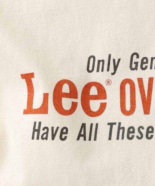 Lee（リー）の「【Lee】別注リンガーTシャツ（Tシャツ/カットソー・レディース・アイボリー/オレンジ/グレー系その他・02/03）」の11枚目の写真