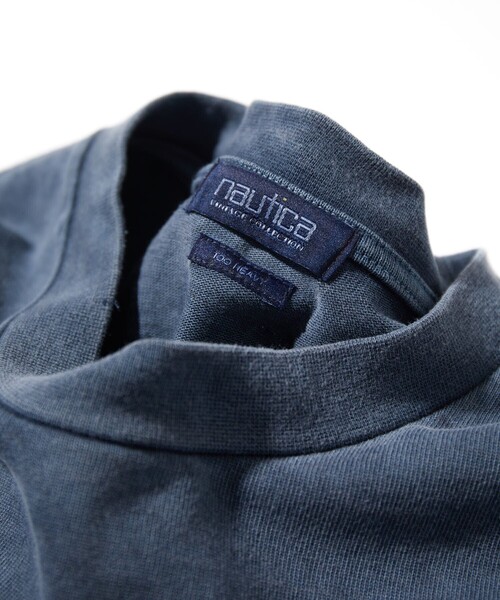 NAUTICA(ノーティカ)の「NAUTICA/ノーティカ Pigment Dyed S/S Pocket Tee “TOO HEAVY”(Tシャツ/カットソー・メンズ・チャコールグレー/グリーン/ワインレッド/ネイビー・SMALL/X-LARGE/LARGE/XX-LARGE/MEDIUM)」の7枚目の写真