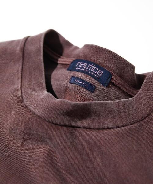 NAUTICA(ノーティカ)の「NAUTICA/ノーティカ Pigment Dyed S/S Pocket Tee “TOO HEAVY”(Tシャツ/カットソー・メンズ・チャコールグレー/グリーン/ワインレッド/ネイビー・SMALL/X-LARGE/LARGE/XX-LARGE/MEDIUM)」の17枚目の写真