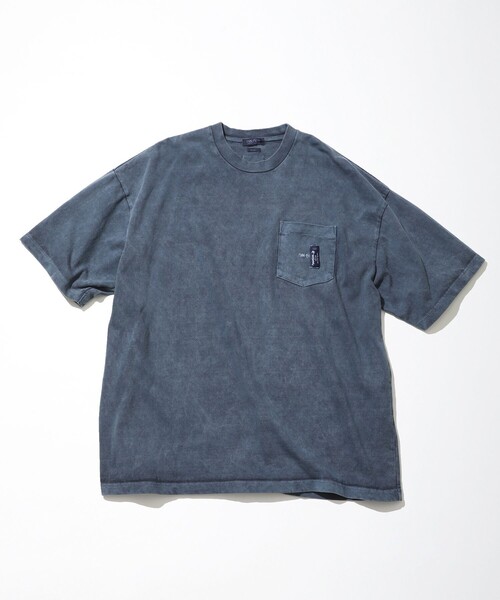 NAUTICA(ノーティカ)の「NAUTICA/ノーティカ Pigment Dyed S/S Pocket Tee “TOO HEAVY”(Tシャツ/カットソー・メンズ・チャコールグレー/グリーン/ワインレッド/ネイビー・SMALL/X-LARGE/LARGE/XX-LARGE/MEDIUM)」の4枚目の写真