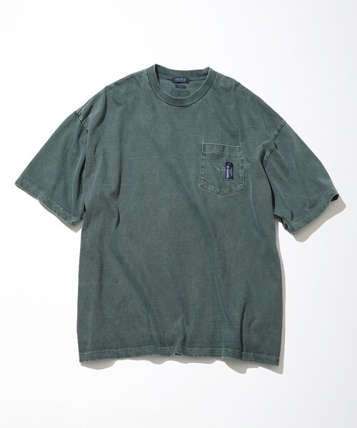 NAUTICA(ノーティカ)の「NAUTICA/ノーティカ Pigment Dyed S/S Pocket Tee “TOO HEAVY”(Tシャツ/カットソー・メンズ・チャコールグレー/グリーン/ワインレッド/ネイビー・SMALL/X-LARGE/LARGE/XX-LARGE/MEDIUM)」の3枚目の写真
