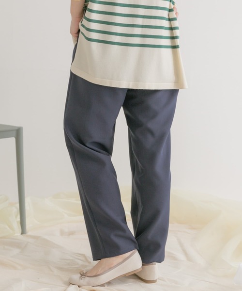 ITEMS URBANRESEARCH(アイテムズ アーバンリサーチ)の「ダブルタックパンツ(その他パンツ・レディース・ベージュ/ネイビー/レッド系その他・FREE)」の14枚目の写真