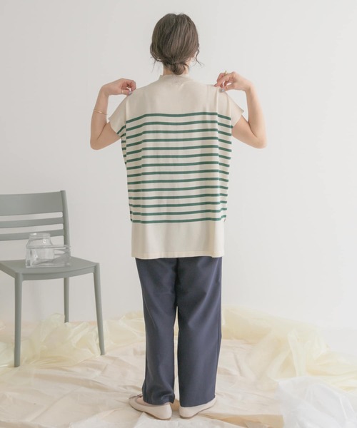 ITEMS URBANRESEARCH(アイテムズ アーバンリサーチ)の「ダブルタックパンツ(その他パンツ・レディース・ベージュ/ネイビー/レッド系その他・FREE)」の19枚目の写真