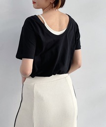 PAGEBOY | バックオープンTシャツ(Tシャツ/カットソー)