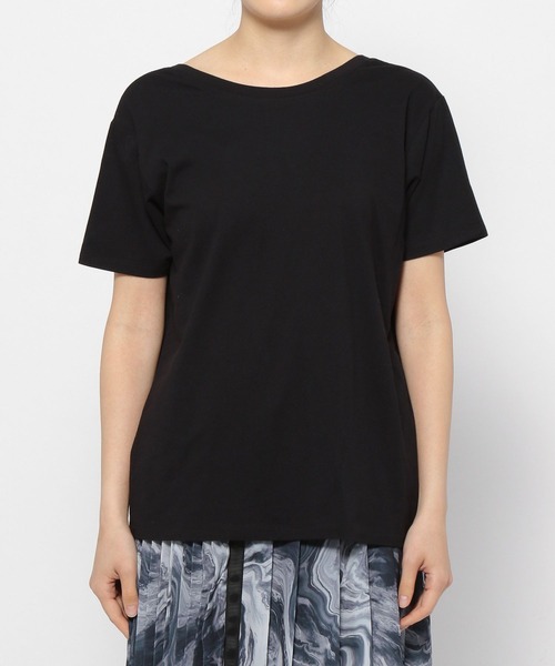 PAGEBOY（ページボーイ）の「バックオープンTシャツ（Tシャツ/カットソー・レディース・ブラック/オフホワイト/ターコイズブルー・FREE）」の13枚目の写真