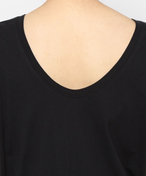 PAGEBOY（ページボーイ）の「バックオープンTシャツ（Tシャツ/カットソー・レディース・ブラック/オフホワイト/ターコイズブルー・FREE）」の16枚目の写真