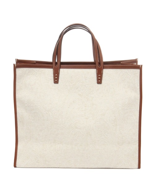 A VACATION（アヴァケーション）の「A VACATION / TANKペイズリー（トートバッグ・レディース・アイボリー・FREE）」の8枚目の写真