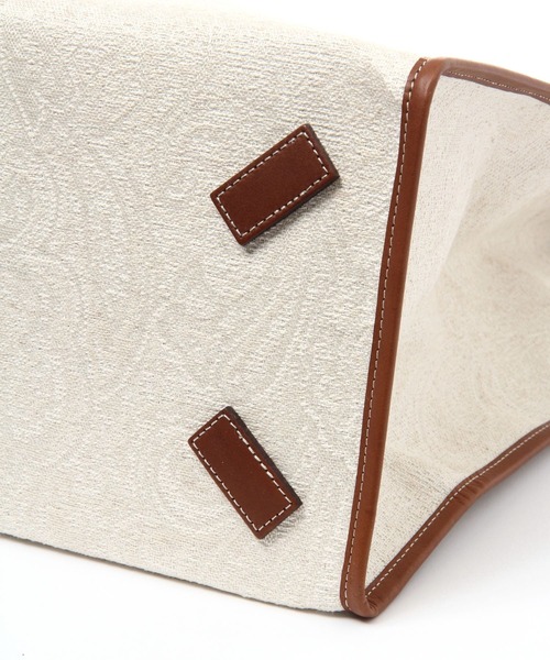 A VACATION（アヴァケーション）の「A VACATION / TANKペイズリー（トートバッグ・レディース・アイボリー・FREE）」の10枚目の写真