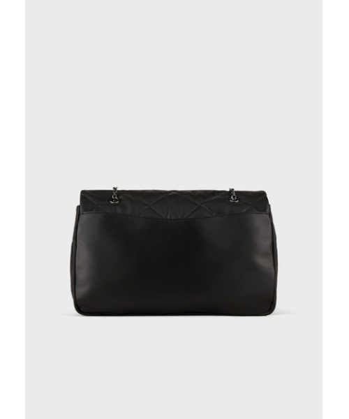 EMPORIO ARMANI(エンポリオアルマーニ)の「【エンポリオ アルマーニ】オーバーサイズ ショルダーバッグ ナッパレザー製 キルティング(ショルダーバッグ・レディース・ブラック・FREE)」の2枚目の写真