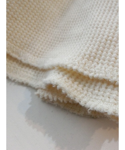 ulu(ウル)の「Organic cotton thermal laceup long dress(ワンピース・レディース・ホワイト・FREE)」の8枚目の写真