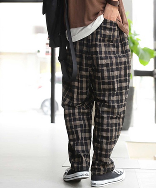 antiqua(アンティカ)の「【tree cafe】パンツ(その他パンツ・メンズ・ブラウン・FREE)」の2枚目の写真