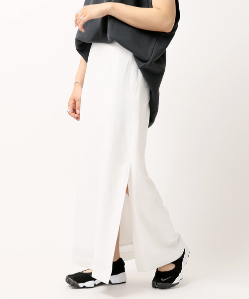 JOINT WORKS(ジョイントワークス)の「アサキャンバスマキシスカート(スカート・レディース・ホワイト/ネイビー/ブルー・SMALL/MEDIUM)」の4枚目の写真