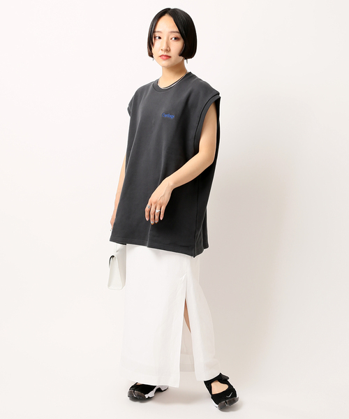 JOINT WORKS(ジョイントワークス)の「アサキャンバスマキシスカート(スカート・レディース・ホワイト/ネイビー/ブルー・SMALL/MEDIUM)」の5枚目の写真