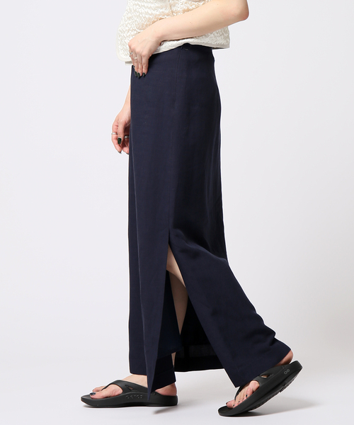 JOINT WORKS(ジョイントワークス)の「アサキャンバスマキシスカート(スカート・レディース・ホワイト/ネイビー/ブルー・SMALL/MEDIUM)」の9枚目の写真