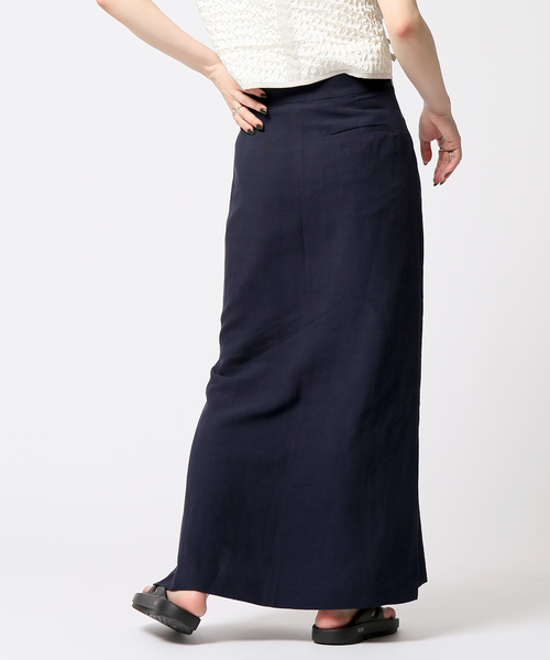 JOINT WORKS(ジョイントワークス)の「アサキャンバスマキシスカート(スカート・レディース・ホワイト/ネイビー/ブルー・SMALL/MEDIUM)」の10枚目の写真