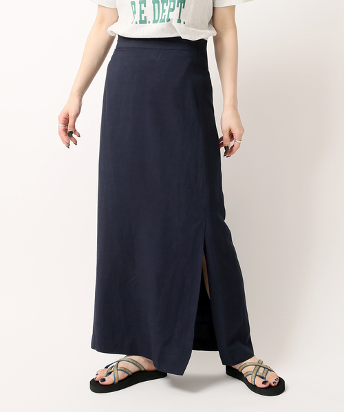 JOINT WORKS(ジョイントワークス)の「アサキャンバスマキシスカート(スカート・レディース・ホワイト/ネイビー/ブルー・SMALL/MEDIUM)」の12枚目の写真