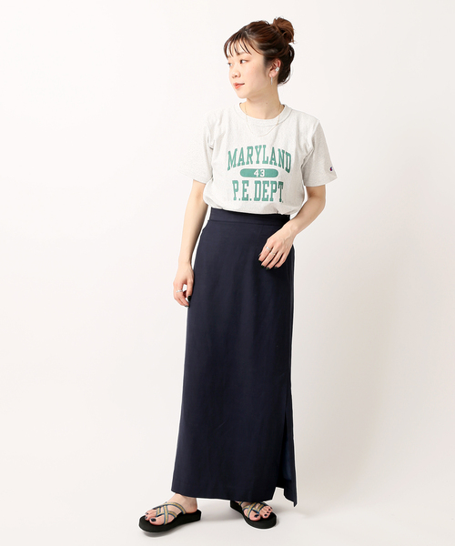 JOINT WORKS(ジョイントワークス)の「アサキャンバスマキシスカート(スカート・レディース・ホワイト/ネイビー/ブルー・SMALL/MEDIUM)」の13枚目の写真