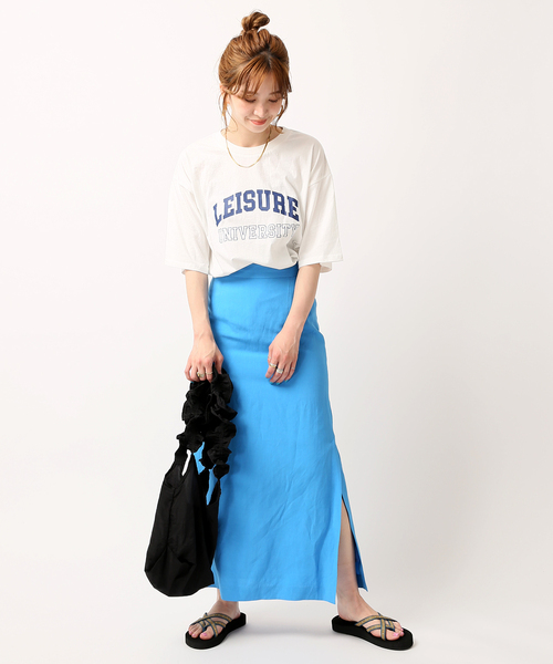 JOINT WORKS(ジョイントワークス)の「アサキャンバスマキシスカート(スカート・レディース・ホワイト/ネイビー/ブルー・SMALL/MEDIUM)」の14枚目の写真