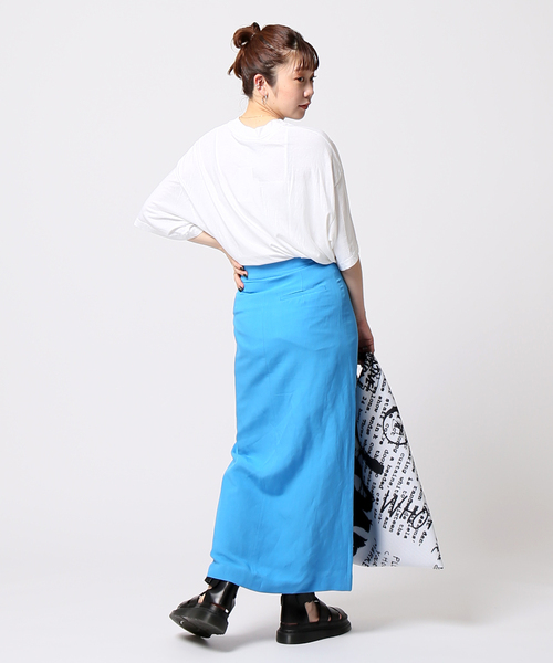 JOINT WORKS(ジョイントワークス)の「アサキャンバスマキシスカート(スカート・レディース・ホワイト/ネイビー/ブルー・SMALL/MEDIUM)」の17枚目の写真