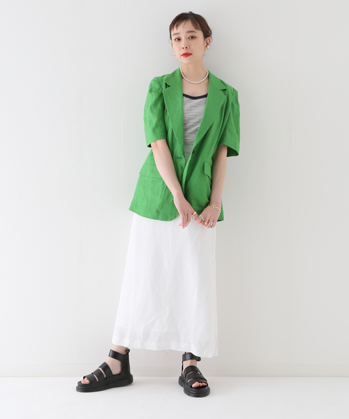 JOINT WORKS(ジョイントワークス)の「アサキャンバスマキシスカート(スカート・レディース・ホワイト/ネイビー/ブルー・SMALL/MEDIUM)」の18枚目の写真