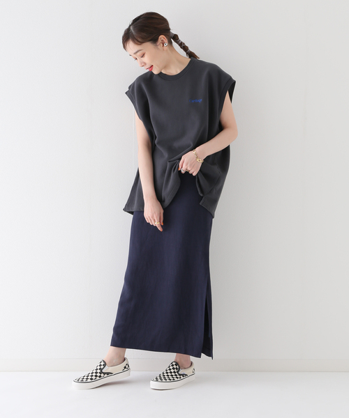 JOINT WORKS(ジョイントワークス)の「アサキャンバスマキシスカート(スカート・レディース・ホワイト/ネイビー/ブルー・SMALL/MEDIUM)」の22枚目の写真