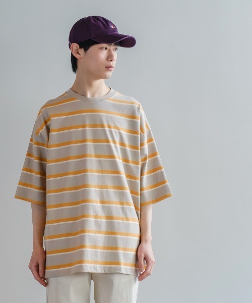 improves(インプローブス)の「レトロ ボーダー ルーズシルエット 半袖Tシャツ(Tシャツ/カットソー・メンズ・B/C/D/A/E・MEDIUM/LARGE/X-LARGE)」の7枚目の写真