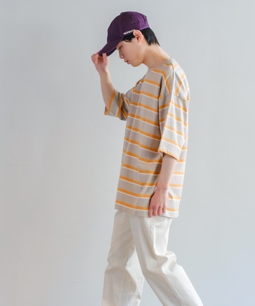 improves(インプローブス)の「レトロ ボーダー ルーズシルエット 半袖Tシャツ(Tシャツ/カットソー・メンズ・B/C/D/A/E・MEDIUM/LARGE/X-LARGE)」の16枚目の写真