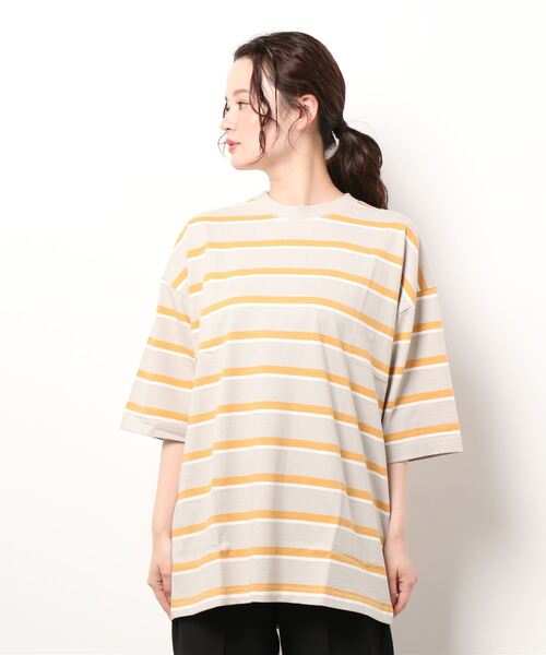 improves(インプローブス)の「レトロ ボーダー ルーズシルエット 半袖Tシャツ(Tシャツ/カットソー・メンズ・B/C/D/A/E・MEDIUM/LARGE/X-LARGE)」の22枚目の写真