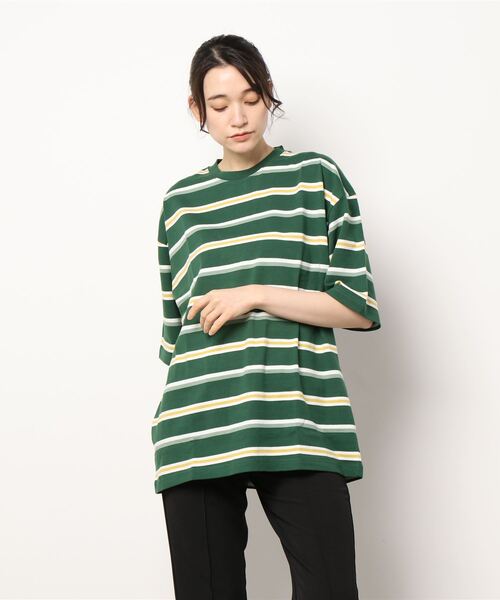 improves(インプローブス)の「レトロ ボーダー ルーズシルエット 半袖Tシャツ(Tシャツ/カットソー・メンズ・B/C/D/A/E・MEDIUM/LARGE/X-LARGE)」の18枚目の写真