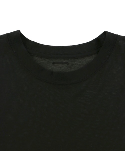 ALEXIA STAM（アリシアスタン）の「Basic Sheer Cropped Tee/ベーシックシアークロップドT（Tシャツ/カットソー・レディース・ベージュ/ブラック・FREE）」の20枚目の写真