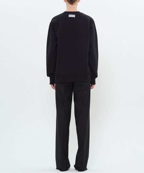 DRESSEDUNDRESSED(ドレスドアンドレスド)の「Logo Embroidered Sweatshirt(スウェット・メンズ・ホワイト/ブラック・2/4/3)」の5枚目の写真