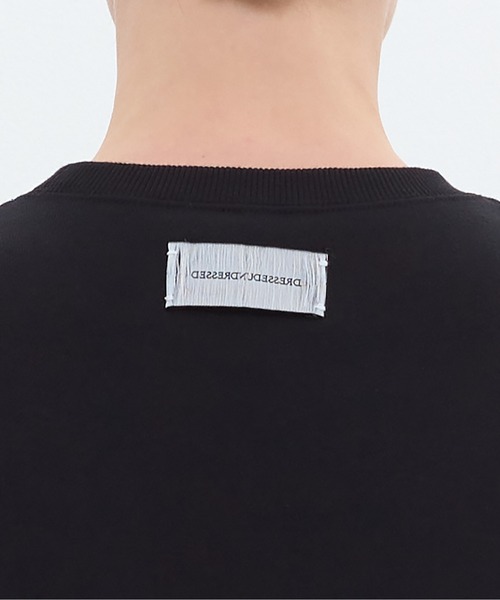 DRESSEDUNDRESSED(ドレスドアンドレスド)の「Logo Embroidered Sweatshirt(スウェット・メンズ・ホワイト/ブラック・2/4/3)」の7枚目の写真
