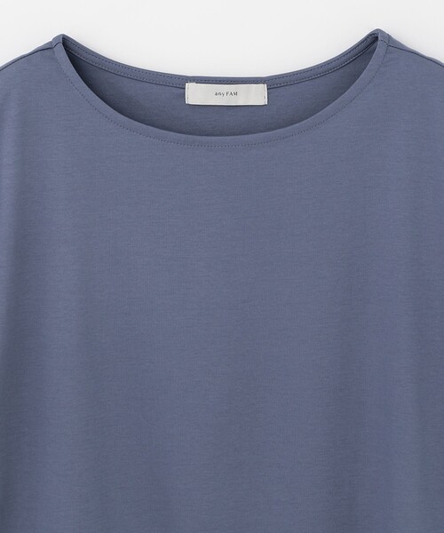 ANY(エニィ)の「【定番人気】シルケットスムースフレアスリーブ カットソー(Tシャツ/カットソー・レディース・レッド系/グリーン系/ブルー系/ベージュ系/ブラック系/アイボリー系・2/3)」の18枚目の写真