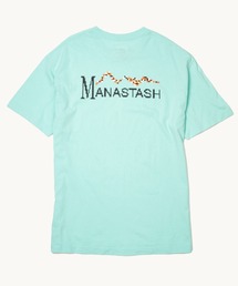 MANASTASH | MANASTASH N.A.U/マナスタッシュエヌエーユー　DIGITAL MOUNTAIN LOGO TEE デジタルマウンテンロゴティー(Tシャツ/カットソー)