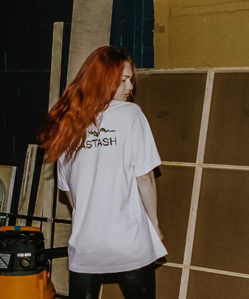 MANASTASH（マナスタッシュ）の「MANASTASH N.A.U/マナスタッシュエヌエーユー　DIGITAL MOUNTAIN LOGO TEE デジタルマウンテンロゴティー（Tシャツ/カットソー・メンズ・ターコイズブルー/ホワイト/ブラック・LARGE/X-LARGE/MEDIUM）」の19枚目の写真