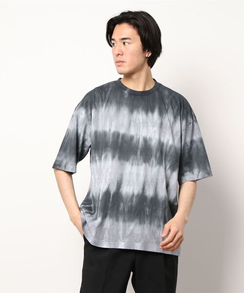 LOWRYS FARM（ローリーズファーム）の「タイダイＴシャツ　294369（Tシャツ/カットソー・メンズ・グレー系その他/イエロー系その他・MEDIUM/LARGE）」の22枚目の写真