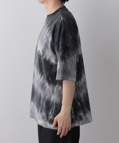 LOWRYS FARM（ローリーズファーム）の「タイダイＴシャツ　294369（Tシャツ/カットソー・メンズ・グレー系その他/イエロー系その他・MEDIUM/LARGE）」の14枚目の写真