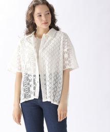 niko and... | クレイジー綿レースビッグシャツ(シャツ/ブラウス)